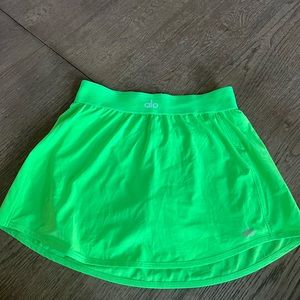 ALO yoga tennis skirt with shorts